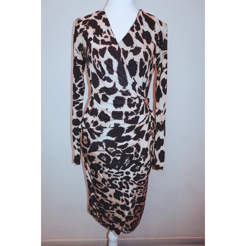 Balizza Leopard Dress, size EU 36, S-M